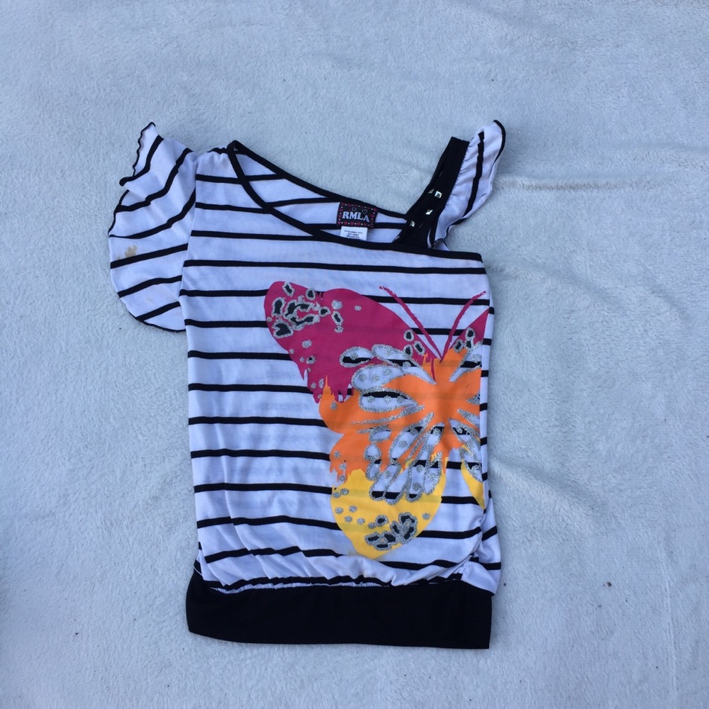 Striped Butterfly Shirt